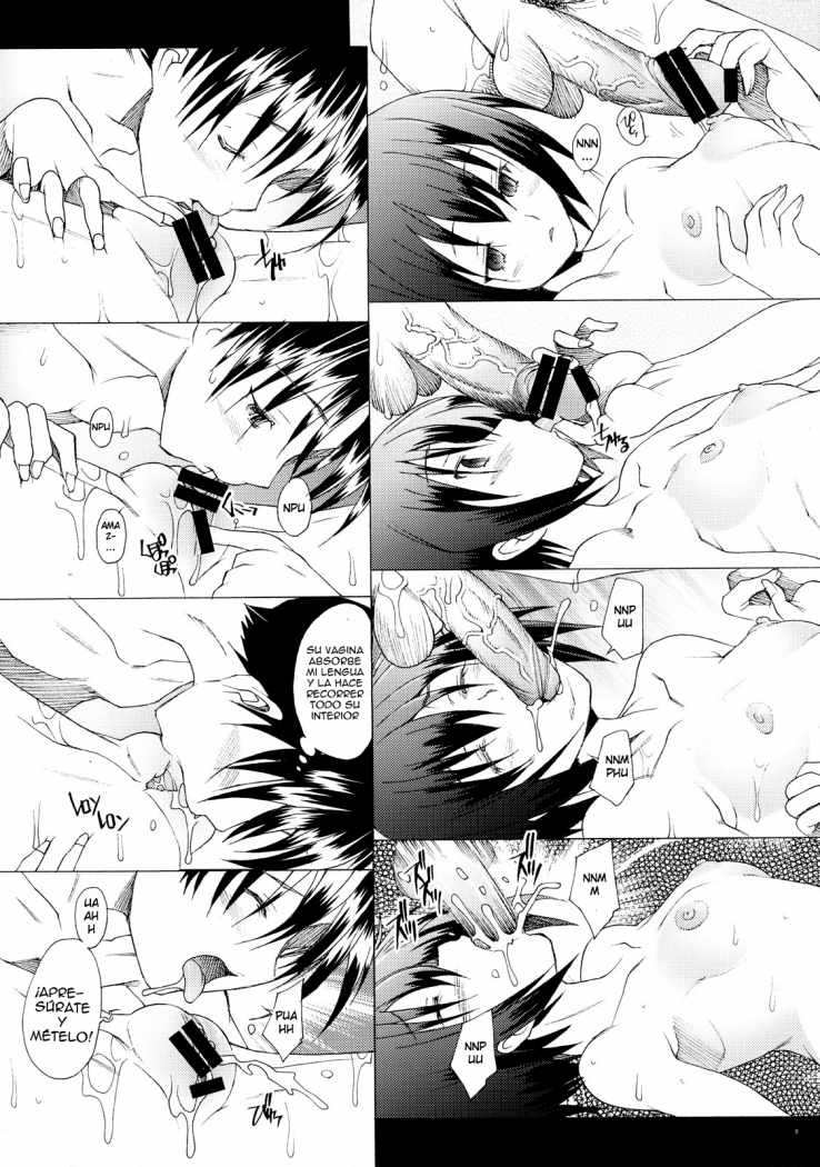 (C73) [Kohakutei (Sakai Hamachi)] Tamatama (Bamboo Blade) [Spanish] - Page 8