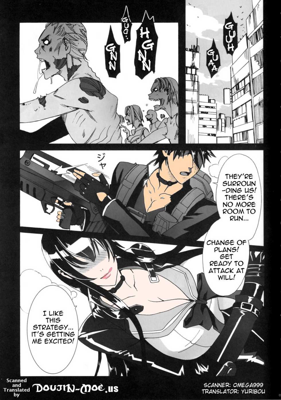 (C79) [Maidoll (Fei)] Kiss of the Dead (Highschool of the Dead) [English] [Color] - Page 2