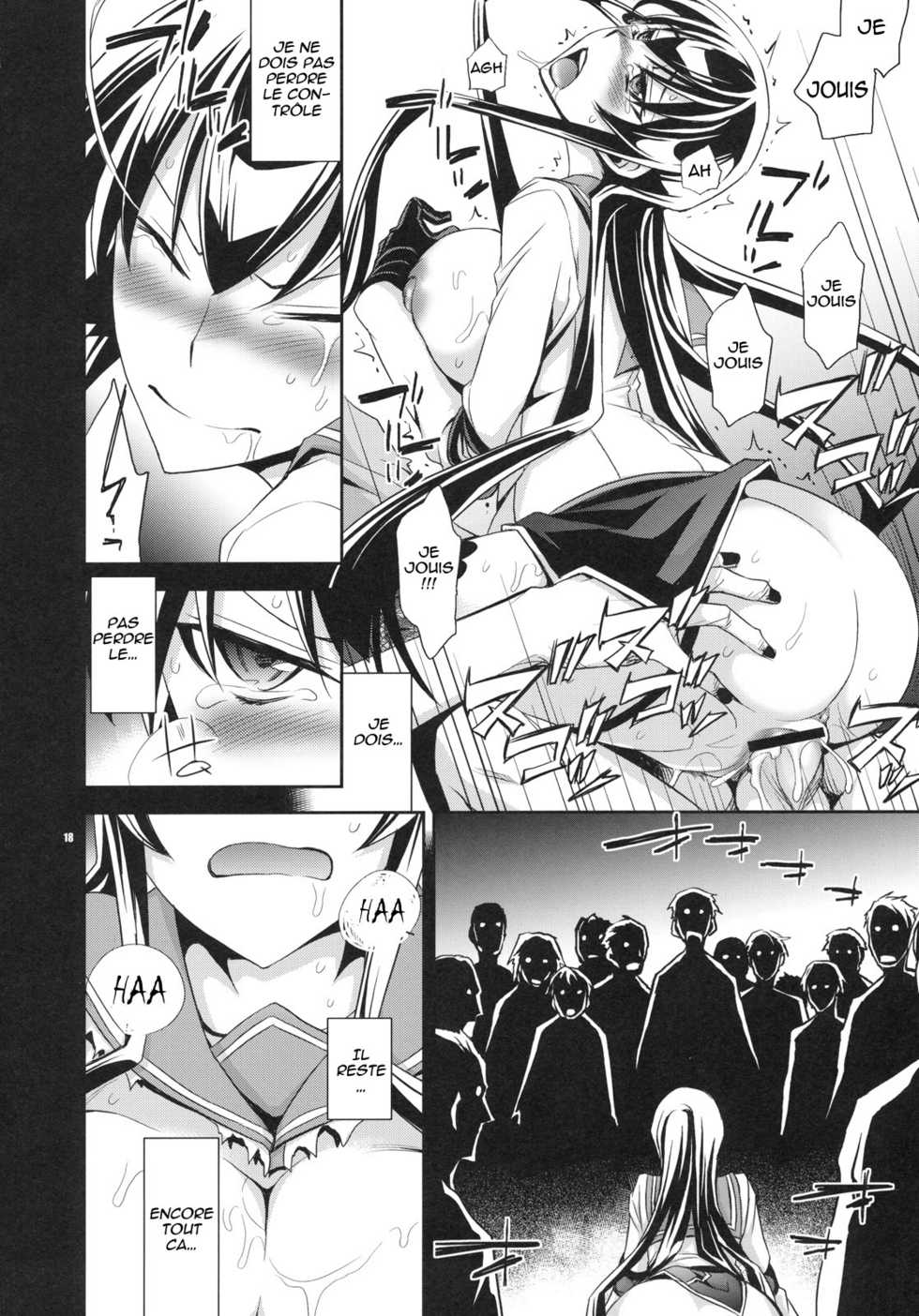 (C79) [Crazy9 (Ichitaka)] Rape of The Dead (Highschool of The Dead) [French] {HFR} - Page 17