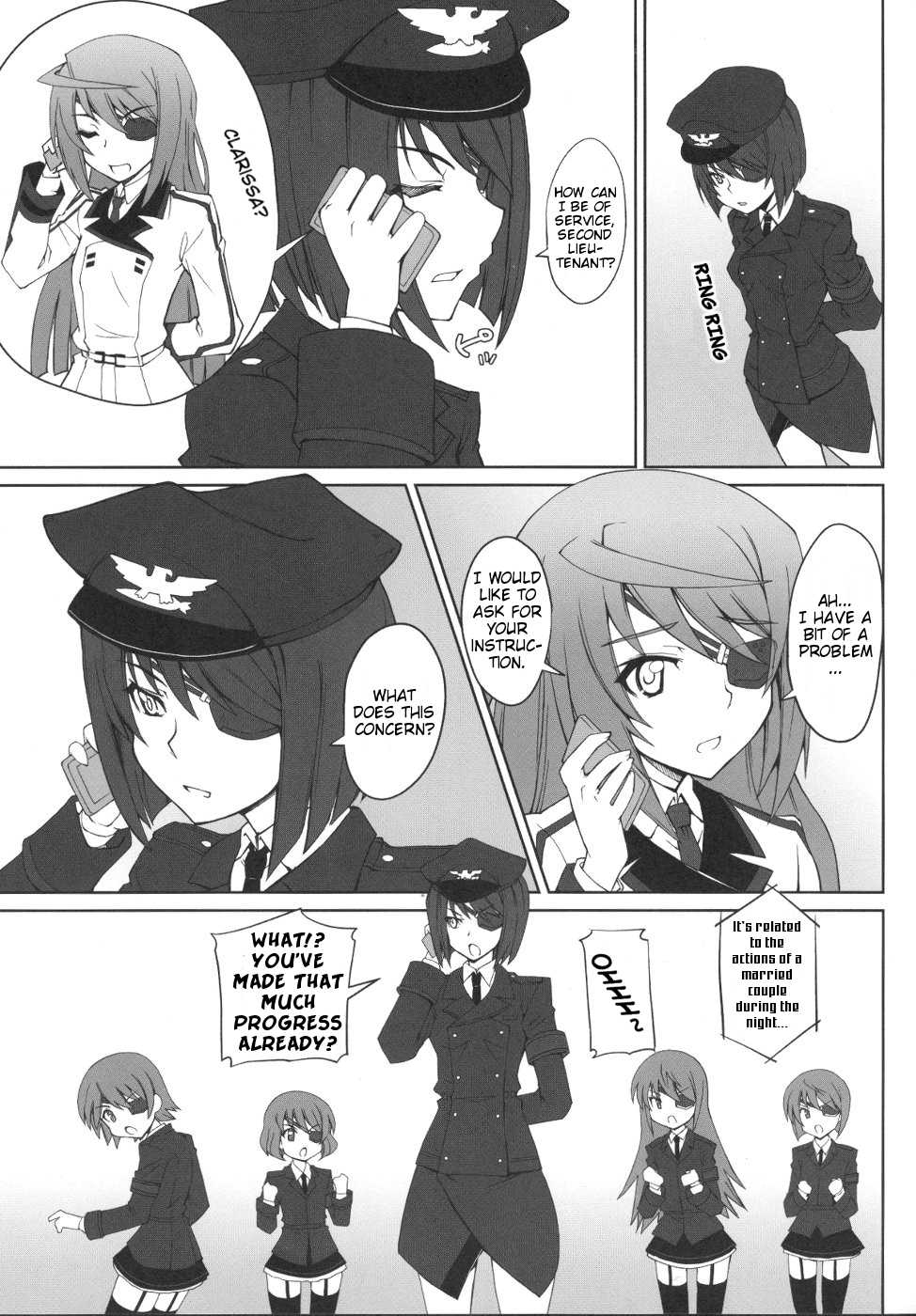 (COMIC1☆5) [i.r.o.Zi (Mutsuki Ginji, Aoi Shinji)] LOVE&3PEACE (IS <Infinite Stratos>) [English] [Kibitou4Life] - Page 4