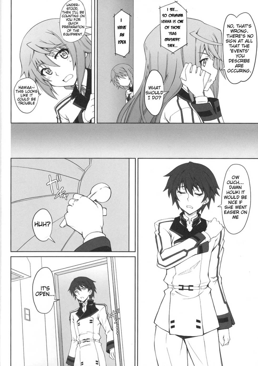 (COMIC1☆5) [i.r.o.Zi (Mutsuki Ginji, Aoi Shinji)] LOVE&3PEACE (IS <Infinite Stratos>) [English] [Kibitou4Life] - Page 5