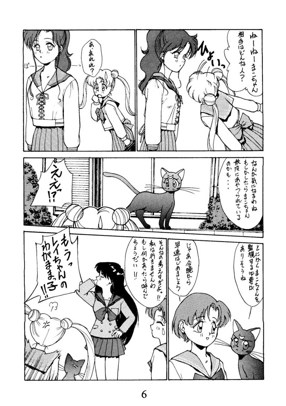 [Himitsu Kessha Tsuki to Yousei] Re-Flesh! (Sailor Moon) - Page 6