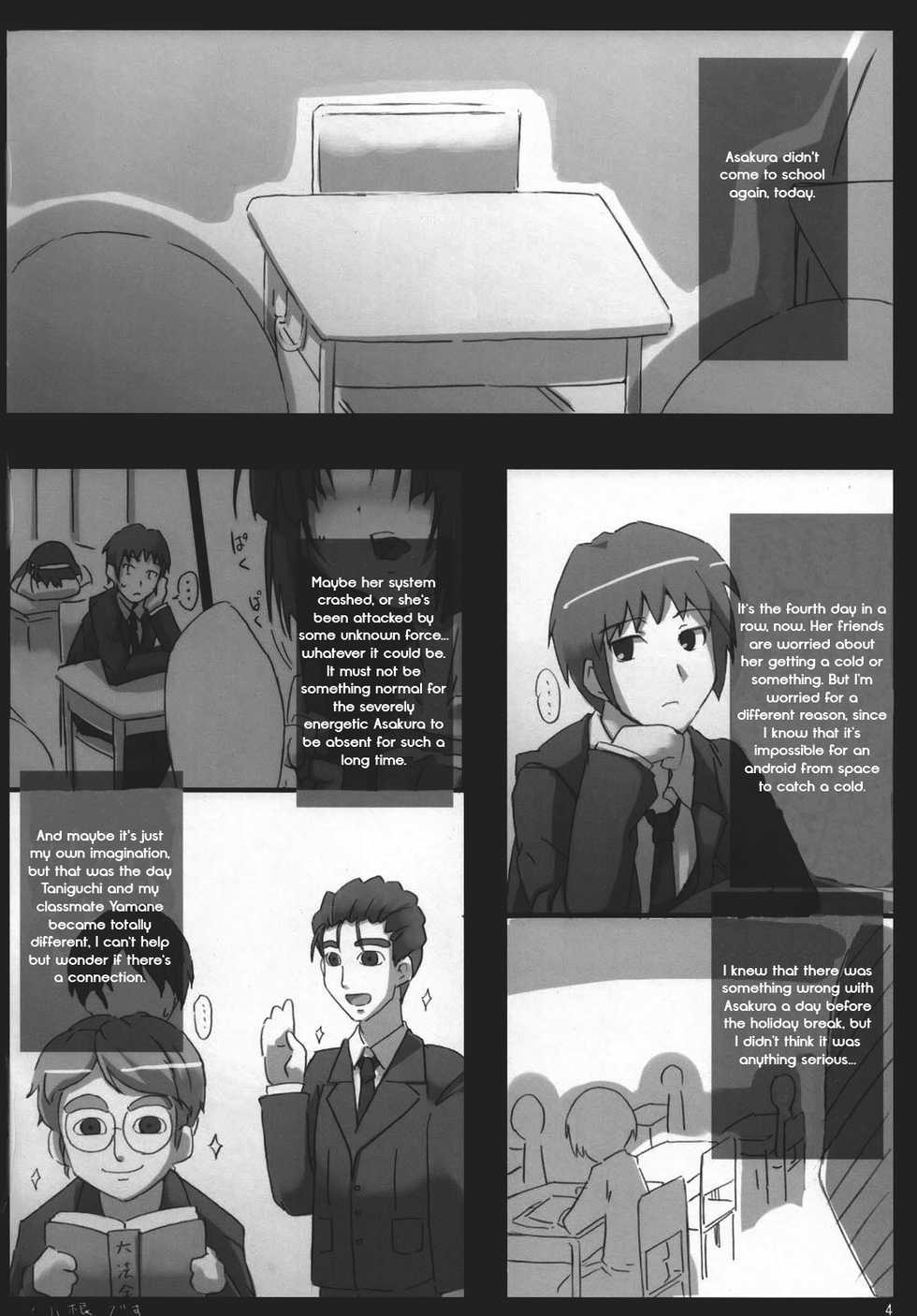 (CosCafe19) [Great Acta (Tokyo)] Omo ni Asakura-san na Hon 3 (Suzumiya Haruhi no Yuuutsu) [English] [Forth_Lancer] - Page 3