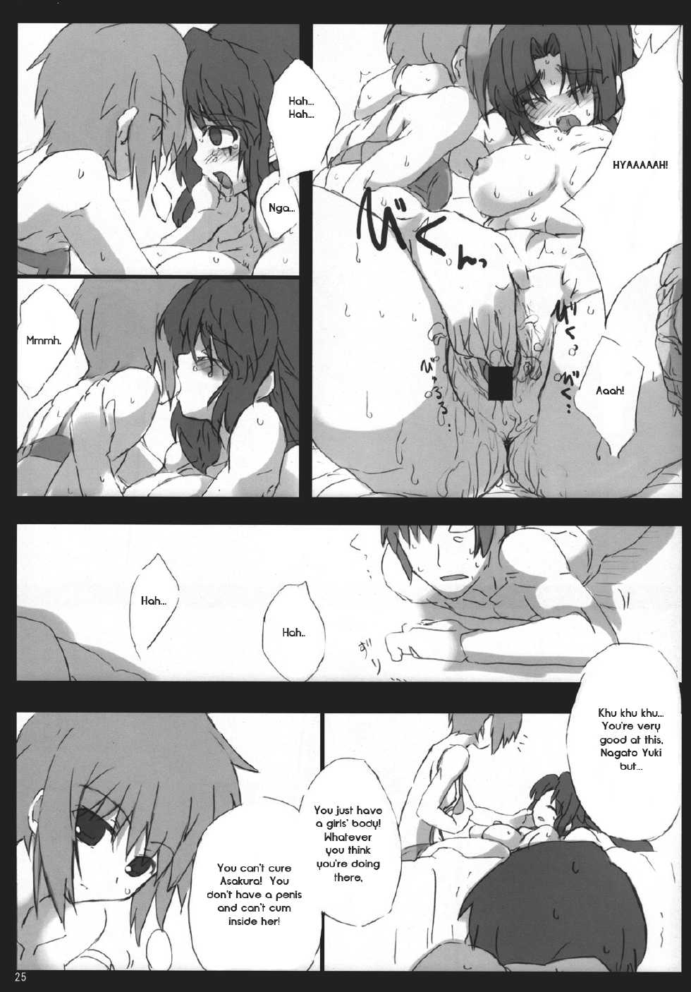 (CosCafe19) [Great Acta (Tokyo)] Omo ni Asakura-san na Hon 3 (Suzumiya Haruhi no Yuuutsu) [English] [Forth_Lancer] - Page 24