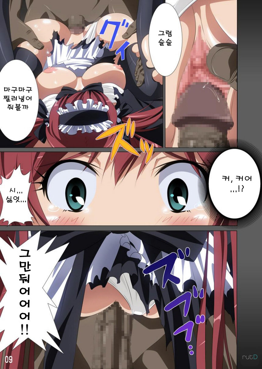 (C77) [SS-BRAIN (k3, Sumeragi Kou)] Loser's Knight COMIC edition Zenpen (Queen's Blade) (Korean) - Page 10