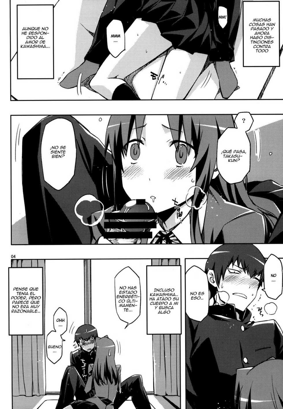 (C77) [Circle ED (ED)] AmiEro!! amichan no eroihon 2 (Toradora!) [Spanish] - Page 3