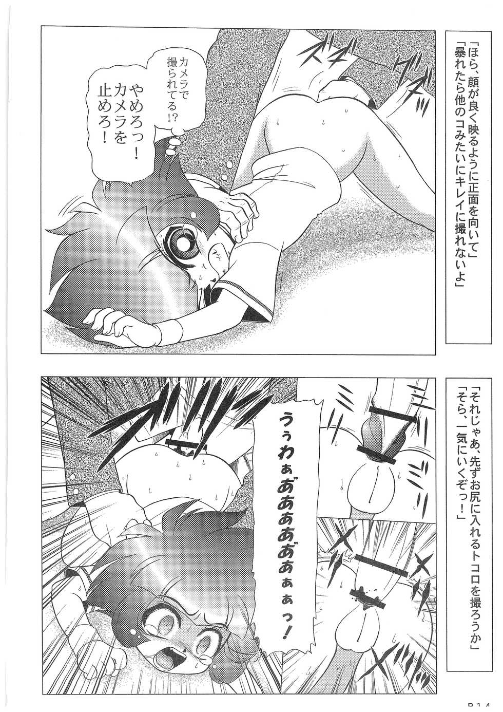 (SC34) [Dakimakuma & Jingai Makyou Club (WING☆BIRD)] Charaemu W B006 De masi ta! Power Puff Girls Z 001 (Demashita Power Puff Girls Z) - Page 13