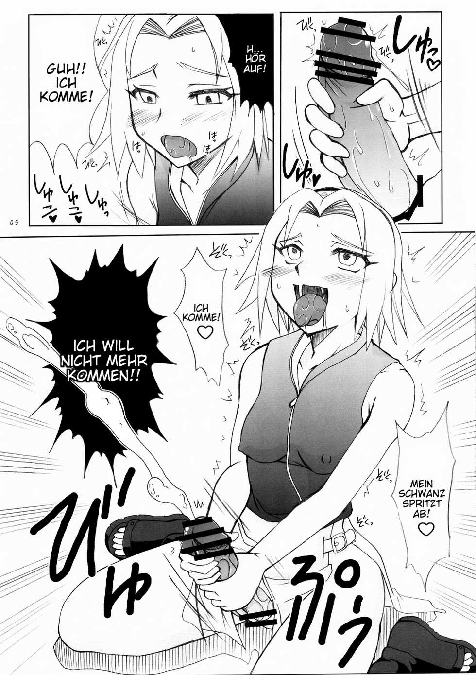 (Futaket 5) [Hijouguchi (TEI-OH-K-TAKAMURO)] Futanari Kokoro Tenshin (Naruto) [German/Deutsch] {Deutsche-Doujins.com} - Page 5