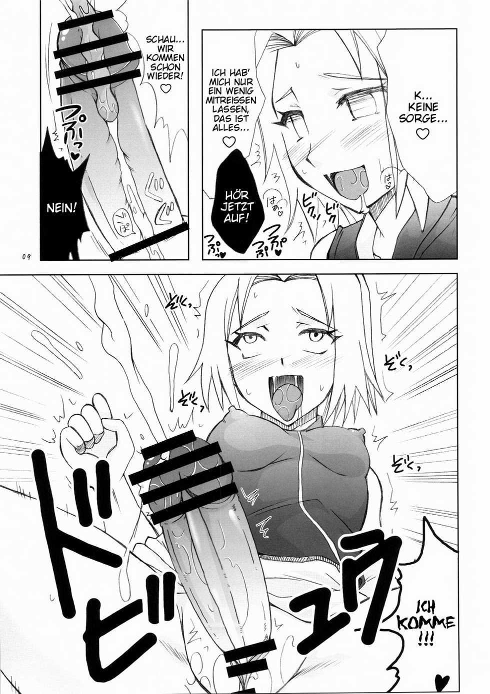 (Futaket 5) [Hijouguchi (TEI-OH-K-TAKAMURO)] Futanari Kokoro Tenshin (Naruto) [German/Deutsch] {Deutsche-Doujins.com} - Page 9