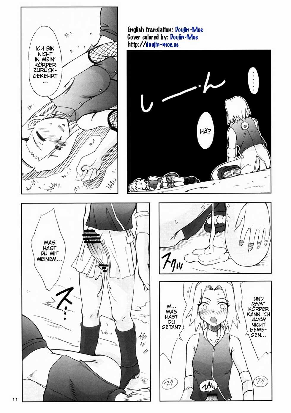 (Futaket 5) [Hijouguchi (TEI-OH-K-TAKAMURO)] Futanari Kokoro Tenshin (Naruto) [German/Deutsch] {Deutsche-Doujins.com} - Page 11