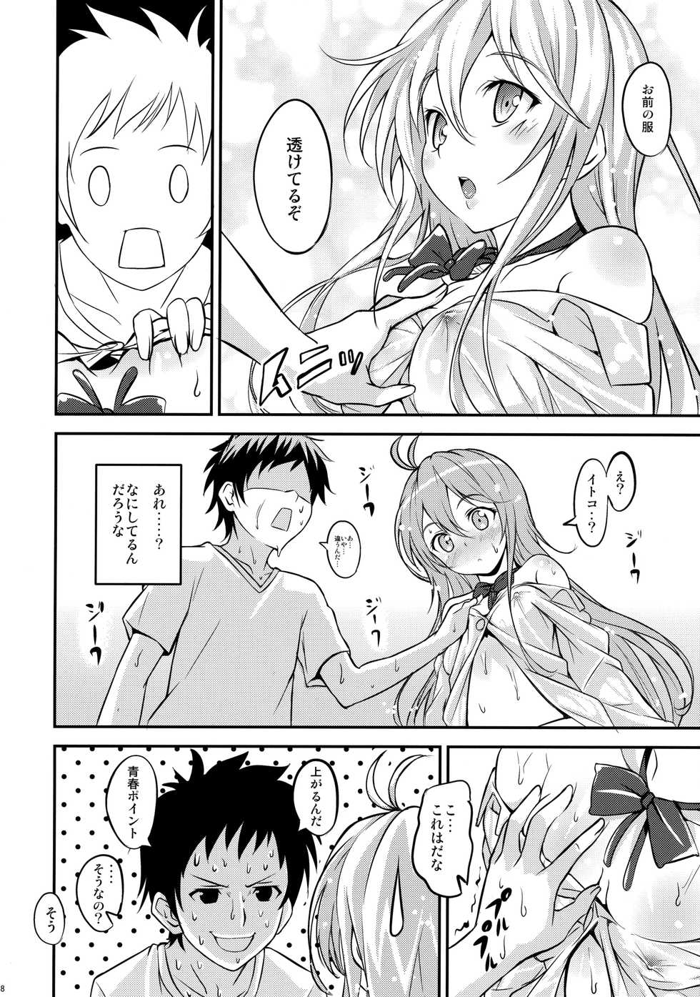 (COMIC1☆5) [AGOITEI (Sankuro)] Celsius Sanjuukyuudo (Denpa Onna to Seishun Otoko) - Page 7