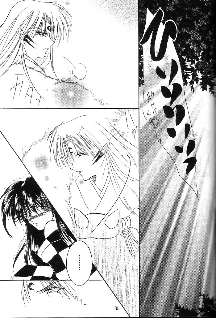 (C66) [Herohero Honpo (Kamiryou Kaduki)] Mutsumizuki (Inuyasha) - Page 34