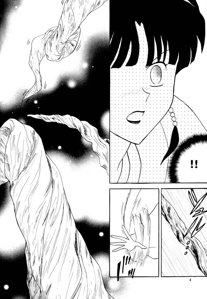 (C62) [Okiraku-tei (Neko no Suke)] Midare Karakuri (Inuyasha) - Page 5