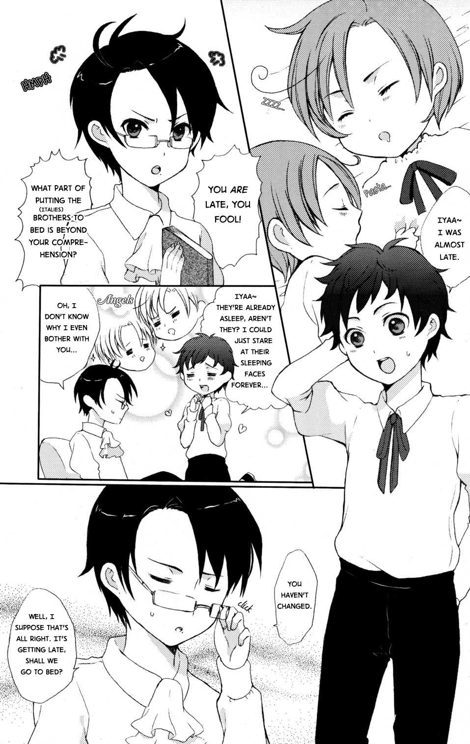 (Shota Scratch 10) [29Jill, nmtk (Niku Jill, Toya Mayu)] Shota Bun Ecchi (Axis Powers Hetalia) [English] [Kimoi] - Page 5