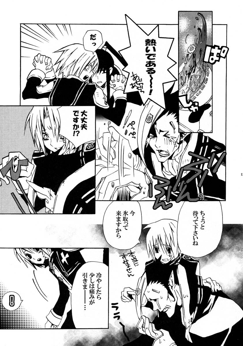 [Bery Manjhr (Mame Serikawa)] Kuro no Miruyume (kanda x alen) (d.gray-man) - Page 12