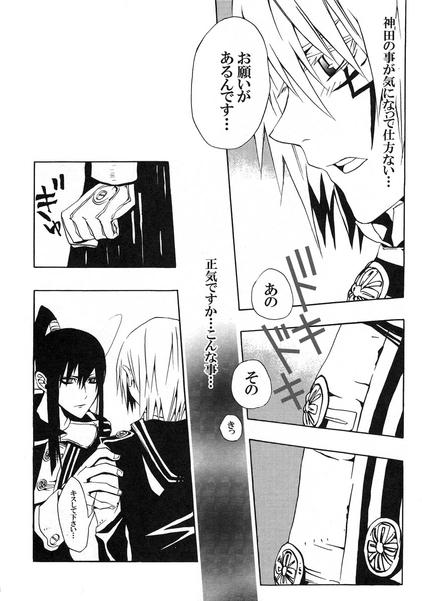 [Bery Manjhr (Mame Serikawa)] Kuro no Miruyume (kanda x alen) (d.gray-man) - Page 25