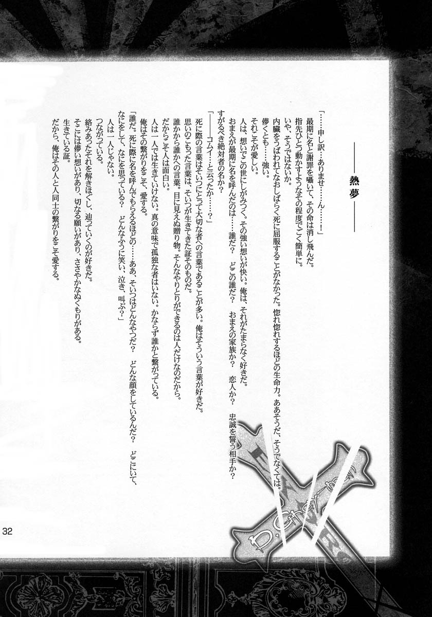 (C68) [DUO BRAND (Akatsuki Haruka, Watanabe Nobuyoshi)] Wild Joker (D.Gray-man) - Page 31