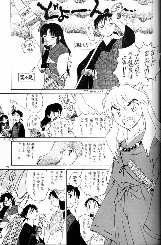 [Kaminobe (Kaminobe Kanon)]Sengoku Renbo Emaki 2 (Inuyasha) - Page 27