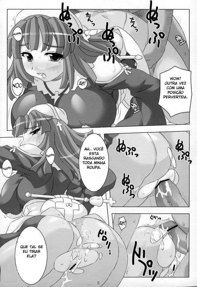 (C67) [NF121 (Midori Aoi)] Himitsu no Oshigoto Hajimemashita (La Pucelle) [Portuguese] - Page 7