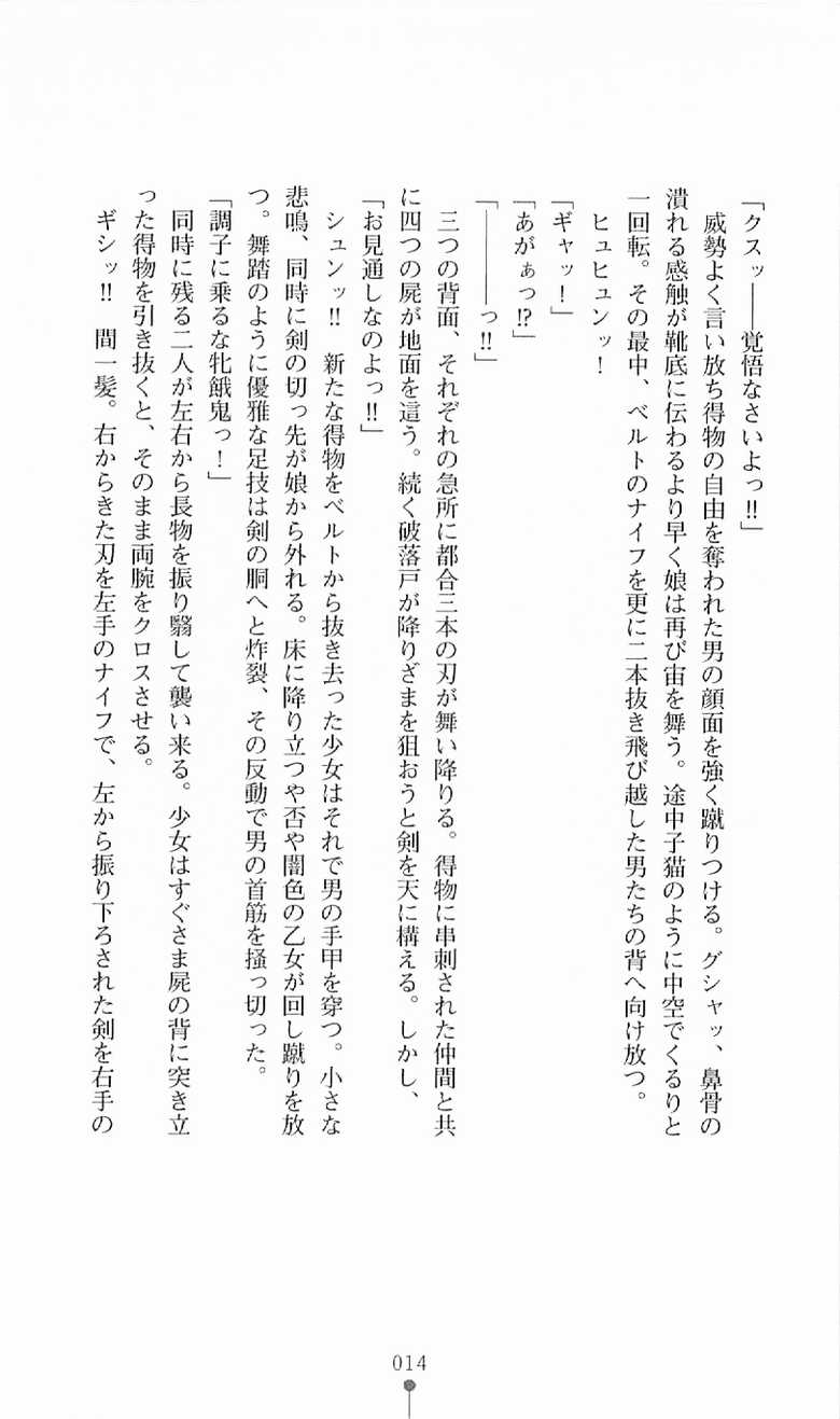 [Myrage, Ichimai Ugou] Princess Slave -Ingyaku no Circus- (2D Dream Novels 247) - Page 15