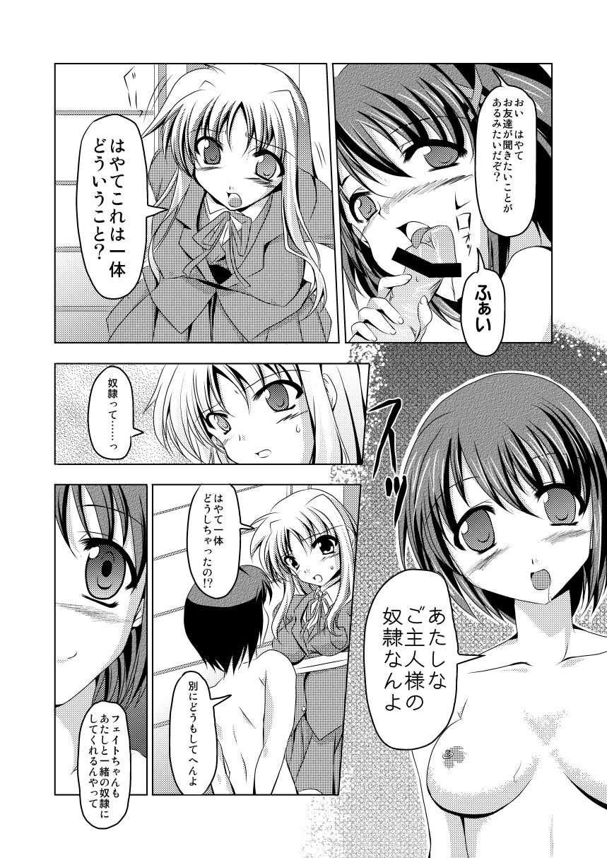 (C74) [TRICKorTREAT (Kagura Tsukune)] InSulT II (Mahou Shoujo Lyrical Nanoha) - Page 9