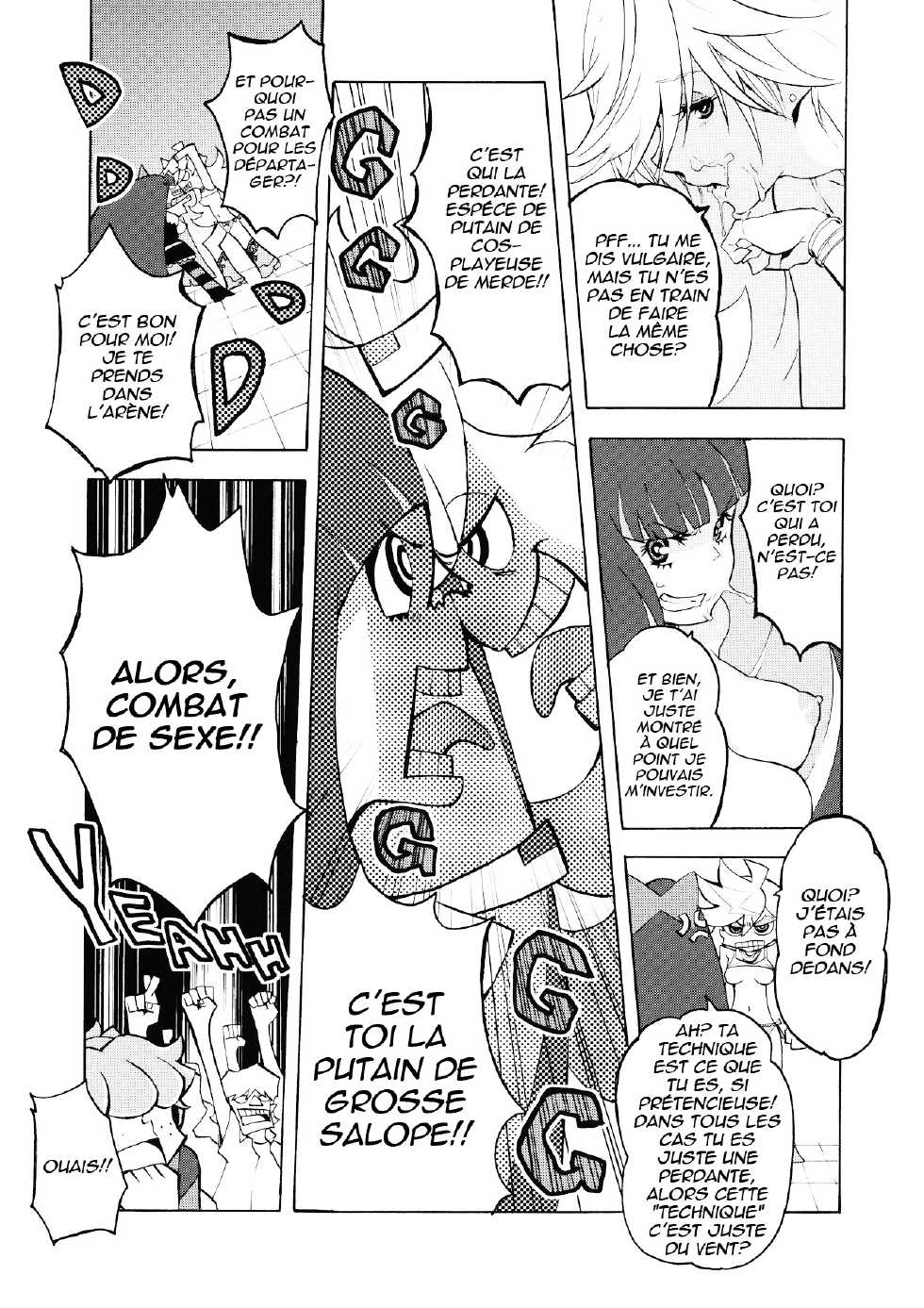 (C79) [Manga Super (Nekoi Mie)] CRAZY 4 YOU! (Panty & Stocking with Garterbelt) [French] [nekomataya.webatu.com] - Page 9