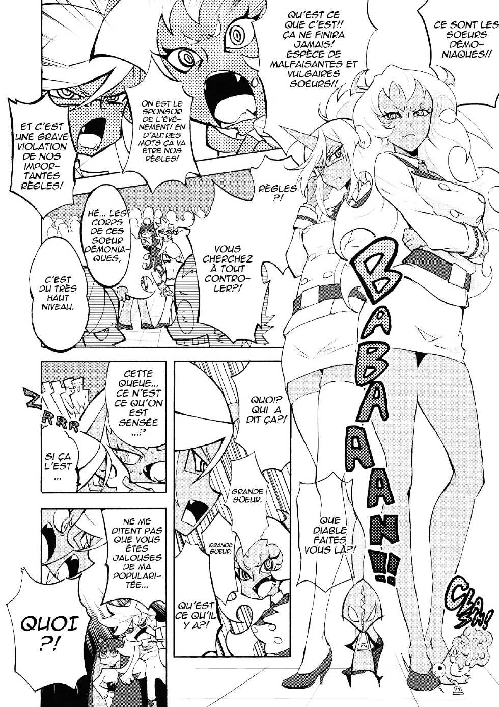 (C79) [Manga Super (Nekoi Mie)] CRAZY 4 YOU! (Panty & Stocking with Garterbelt) [French] [nekomataya.webatu.com] - Page 16
