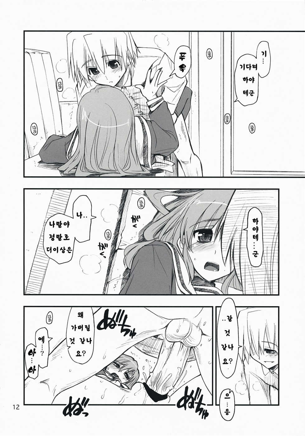 (C73) [Girigiri Nijiiro (Kamino Ryu-ya)] Nanoda! (Hayate no Gotoku!) [Korean] [팀 면갤] - Page 11