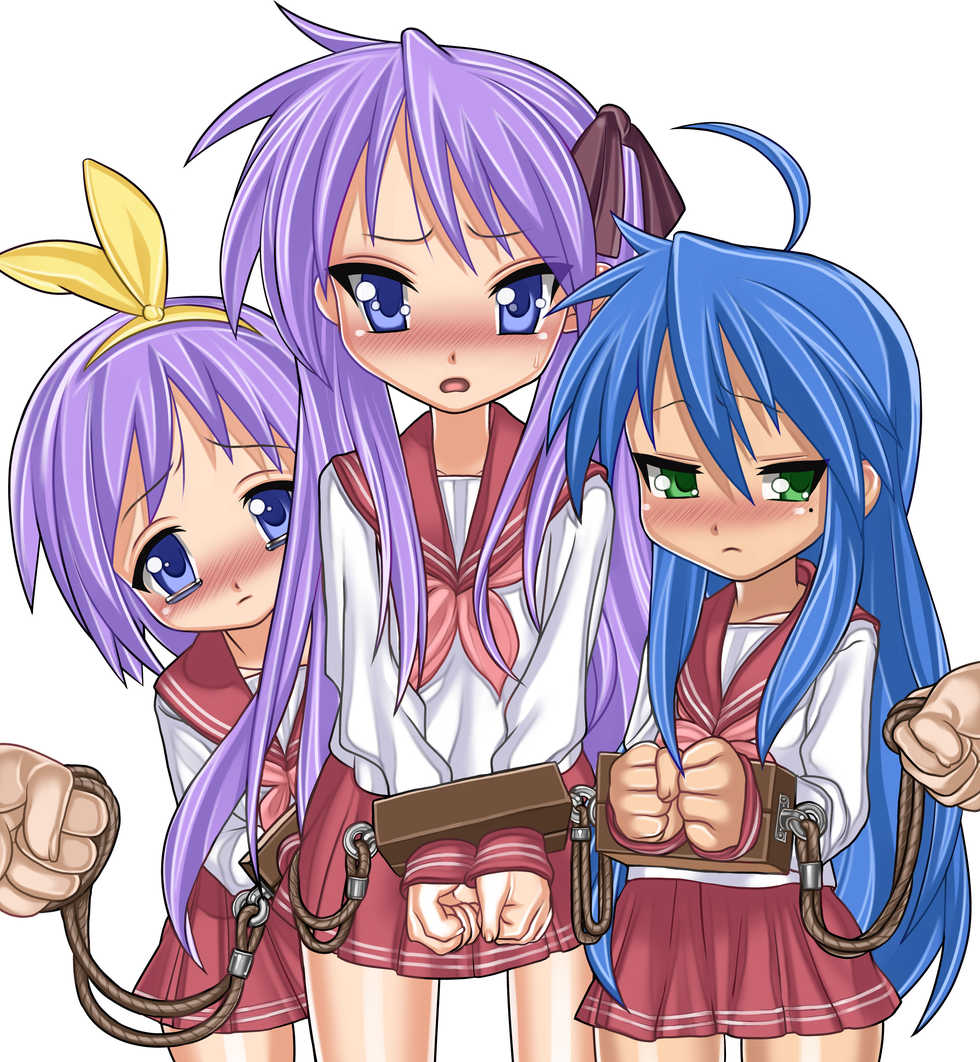 [pinkjoe] Zekkyou Gangimari Shiriana Kyouiku (Lucky Star) - Page 35