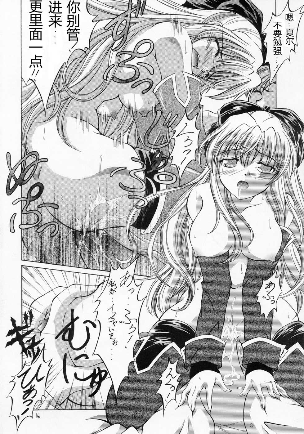 (C65) [RED RIBBON REVENGER (Various)] Kaze no Yousei (Elemental Gelade) [Chinese] [眞翼神社汉化] - Page 15