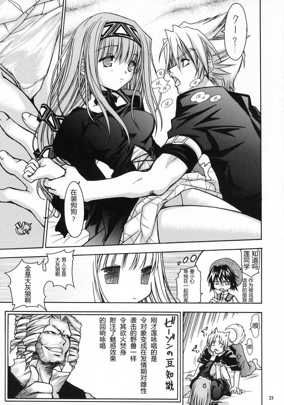 (C65) [RED RIBBON REVENGER (Various)] Kaze no Yousei (Elemental Gelade) [Chinese] [眞翼神社汉化] - Page 32