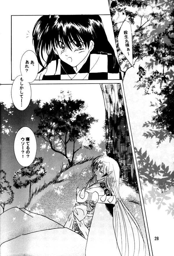 (C65) [Hero Hero Honpo (Kamiryou Kaduki)] Tsuki No Himegoto (Inuyasha) - Page 26