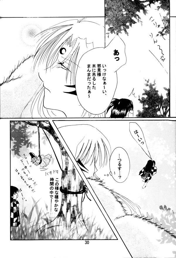 (C65) [Hero Hero Honpo (Kamiryou Kaduki)] Tsuki No Himegoto (Inuyasha) - Page 28