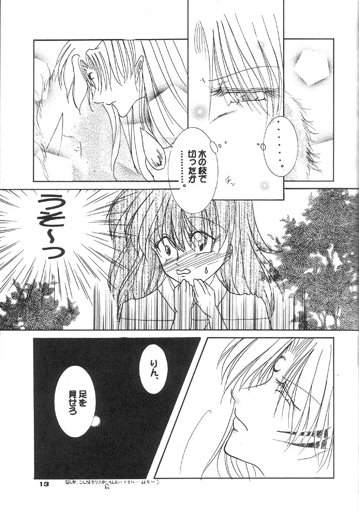 (Comic Creation 13) [Hero Hero Honpo (Kamiryou Kaduki)] VELVET LOVE (Inuyasha) - Page 12