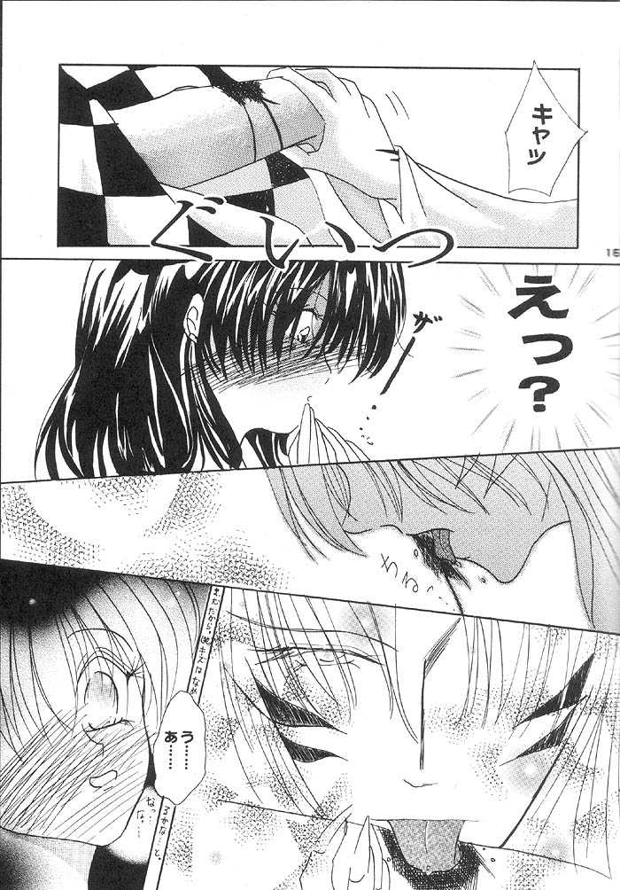 (Comic Creation 13) [Hero Hero Honpo (Kamiryou Kaduki)] VELVET LOVE (Inuyasha) - Page 14