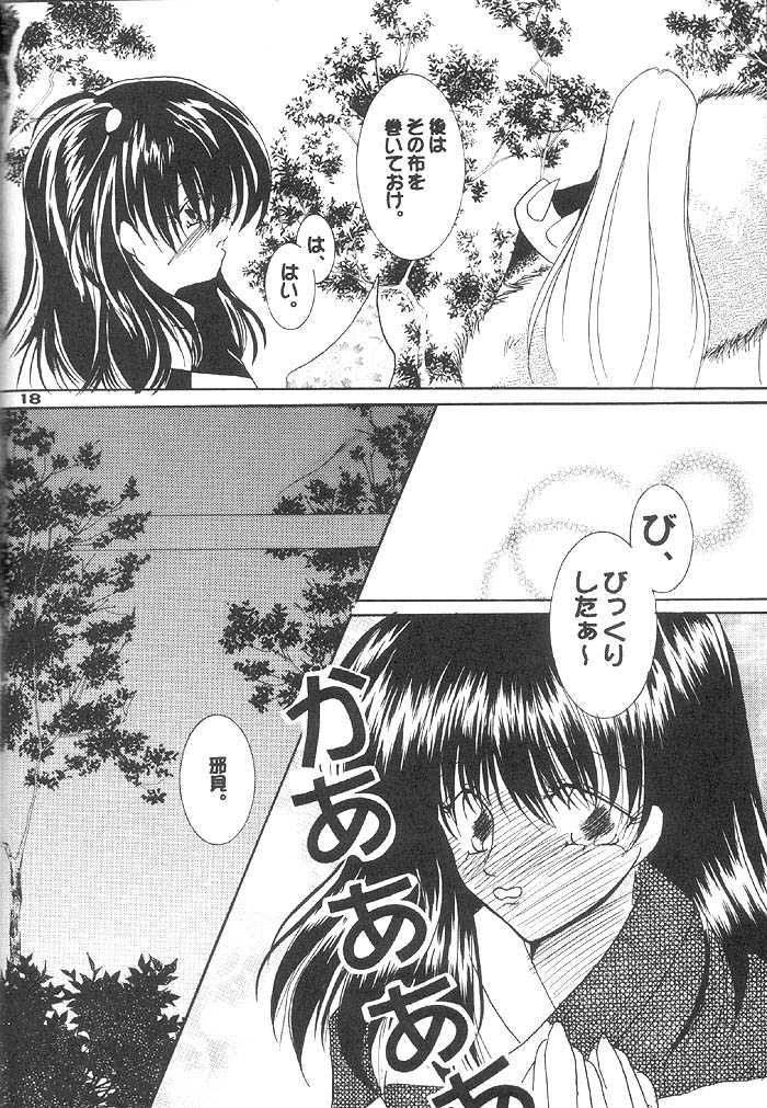 (Comic Creation 13) [Hero Hero Honpo (Kamiryou Kaduki)] VELVET LOVE (Inuyasha) - Page 17