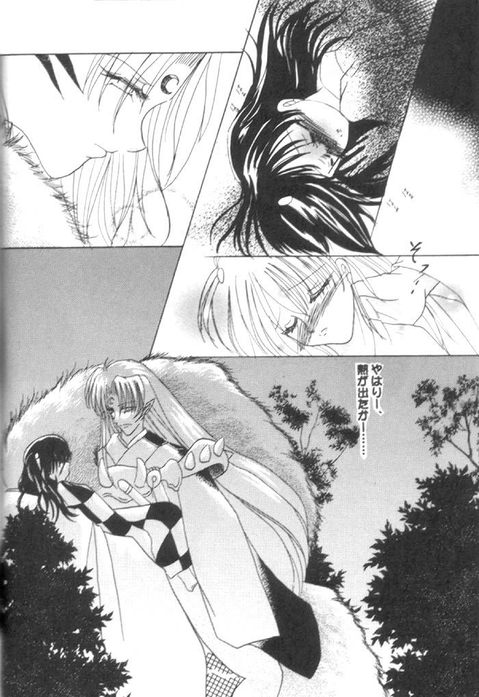 (Comic Creation 13) [Hero Hero Honpo (Kamiryou Kaduki)] VELVET LOVE (Inuyasha) - Page 19