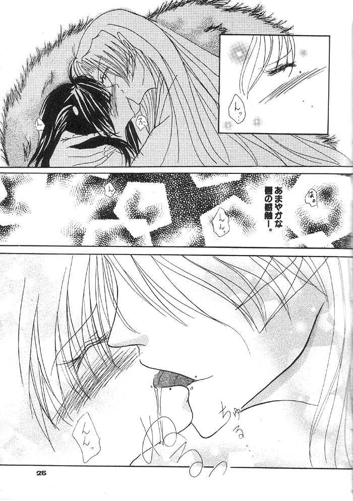 (Comic Creation 13) [Hero Hero Honpo (Kamiryou Kaduki)] VELVET LOVE (Inuyasha) - Page 24