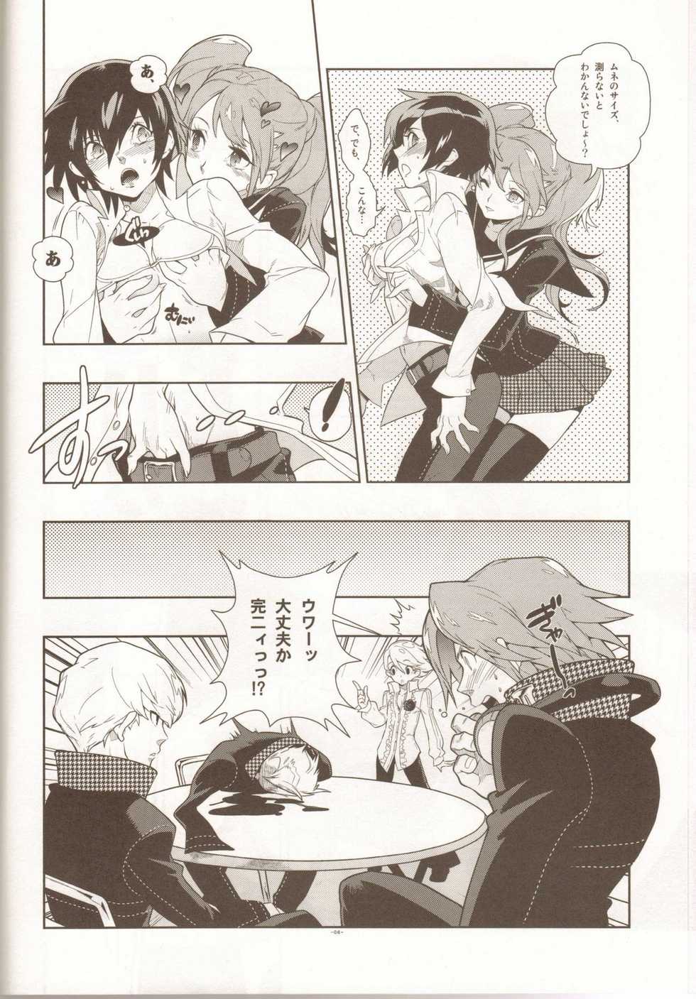 (SC43) [Article 60 of Criminal Code (Shuhan)] Glaucidium palmatum. (Persona 4) - Page 5