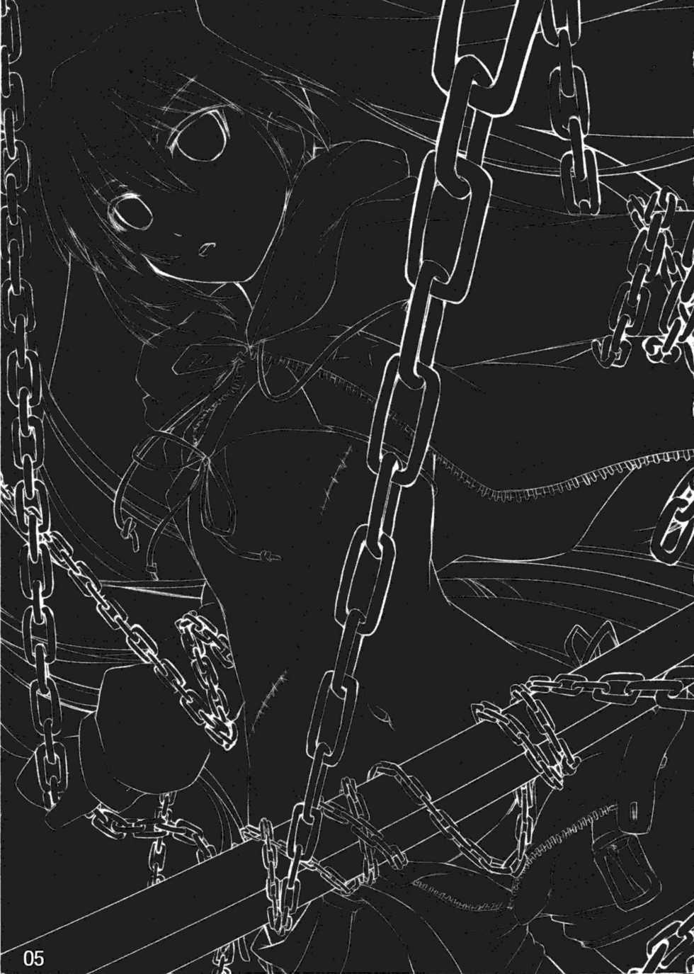 (C78) [Shimoyakedou (Ouma Tokiichi)] DEAD BLACK (BLACK ROCK SHOOTER) [English] - Page 5