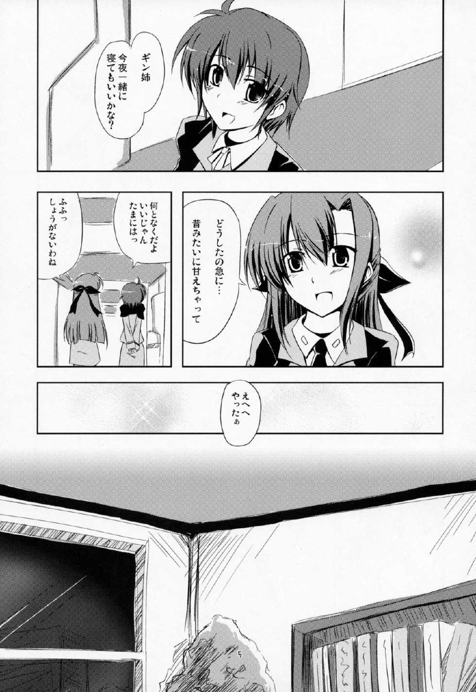 (C72) [Zanryuu Shinen (Nagami Yuu)] SisterS (Mahou Shoujo Lyrical Nanoha) - Page 4