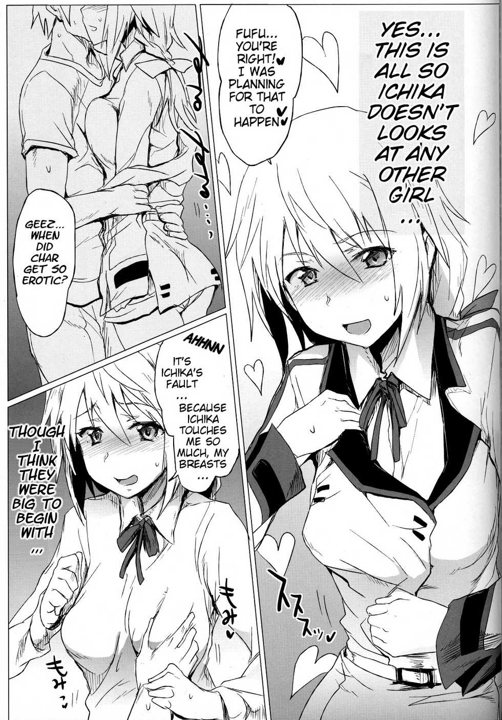 (COMIC1☆5) [RIBI Dou (Higata Akatsuki)] IS Girl's (IS <Infinite Stratos>) [English] [Kibitou4Life] - Page 16