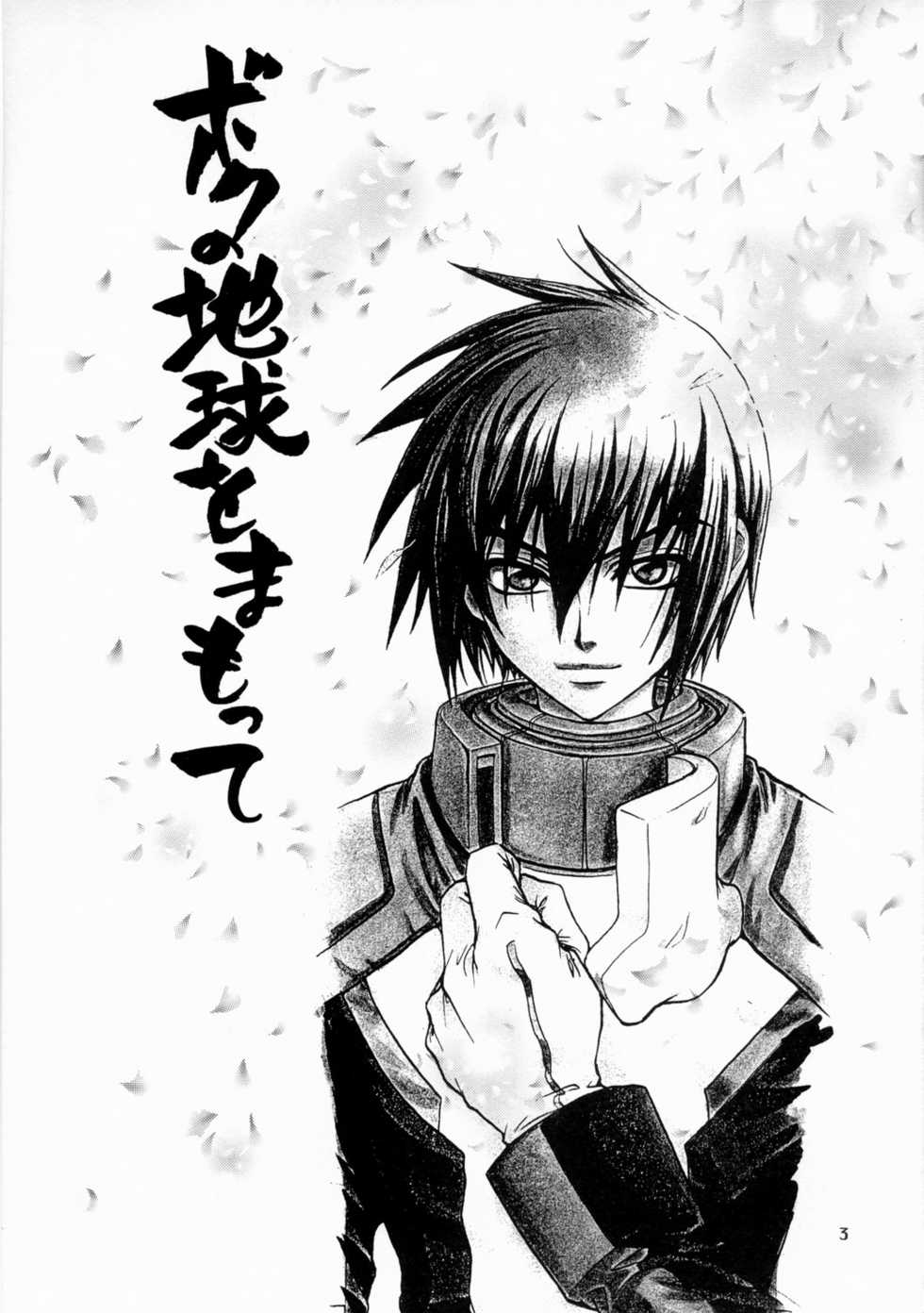 [Kozouya (Eiki Eiki, Zaou Taishi)] Boku no Chikyuu wo Mamotte (Gundam SEED) - Page 3