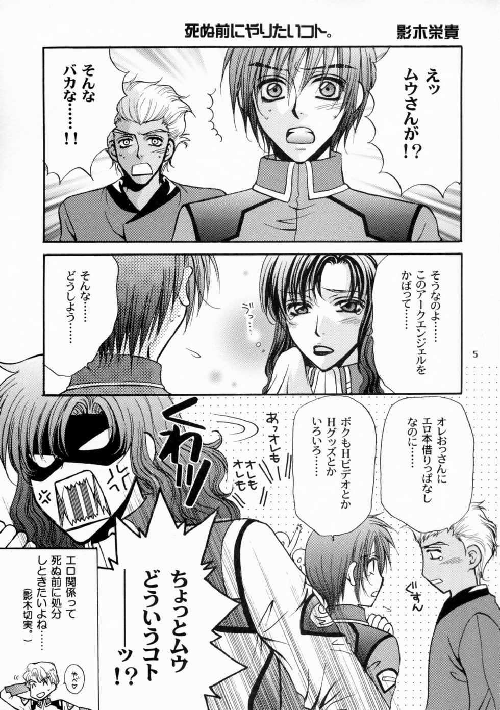 [Kozouya (Eiki Eiki, Zaou Taishi)] Boku no Chikyuu wo Mamotte (Gundam SEED) - Page 5