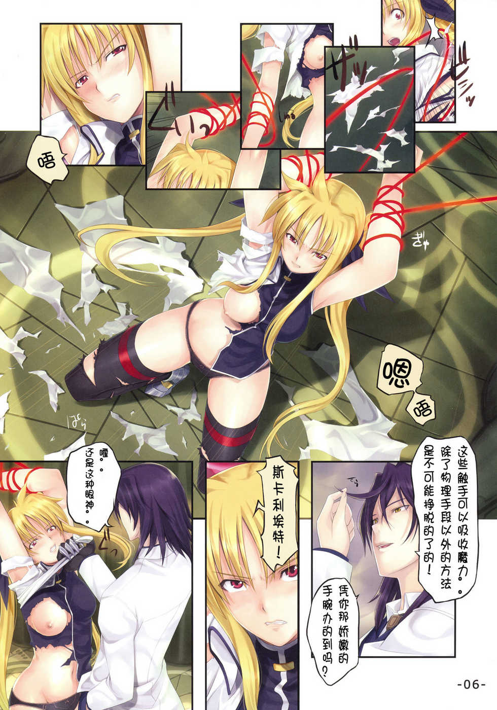 (C74) [TRI-MOON! (Mikazuki Akira!)] PASSION -karakore 2- (Mahou Shoujo Lyrical Nanoha) [Chinese] [夜哥汉化] - Page 5