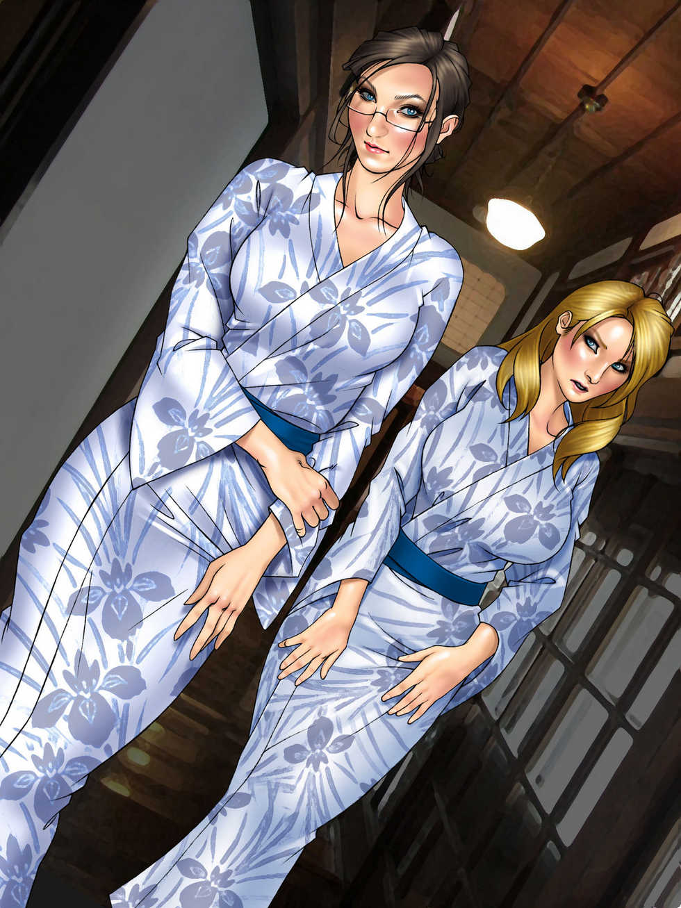 [Nightmare Express -Akumu no Takuhaibin- (kat's)] Yokubou Kaiki Dai 434 Shou -Onsen Ryoukan 2 "Goukan Yado ni Yatte Kita Muboubi Bitch Kaigai Gumi OL Hen"- - Page 28