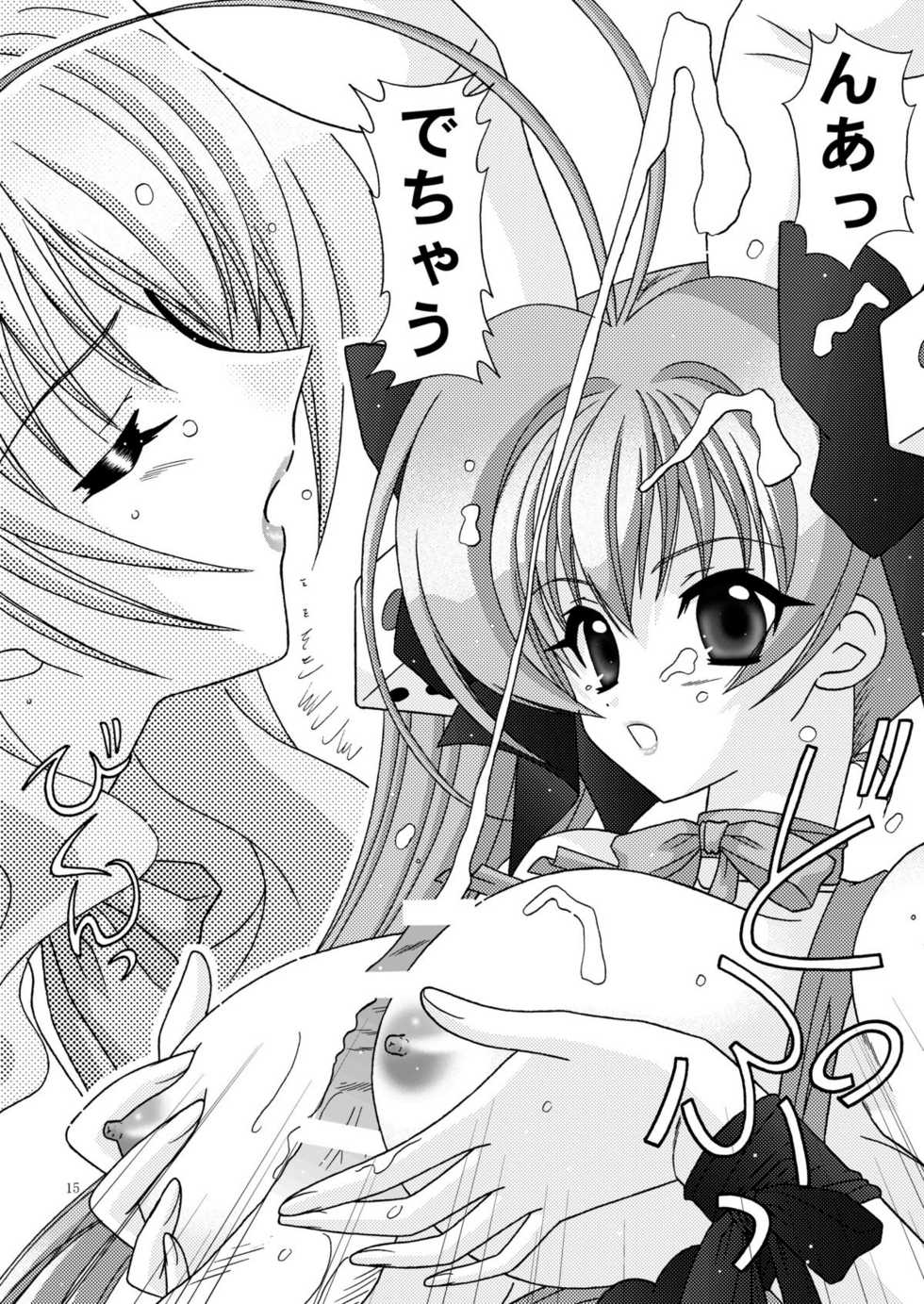 (C65) [Bousou!! Fuhatsudan (Takai Biki)] BOOB&times;BOOB2 (Di Gi Charat) - Page 14