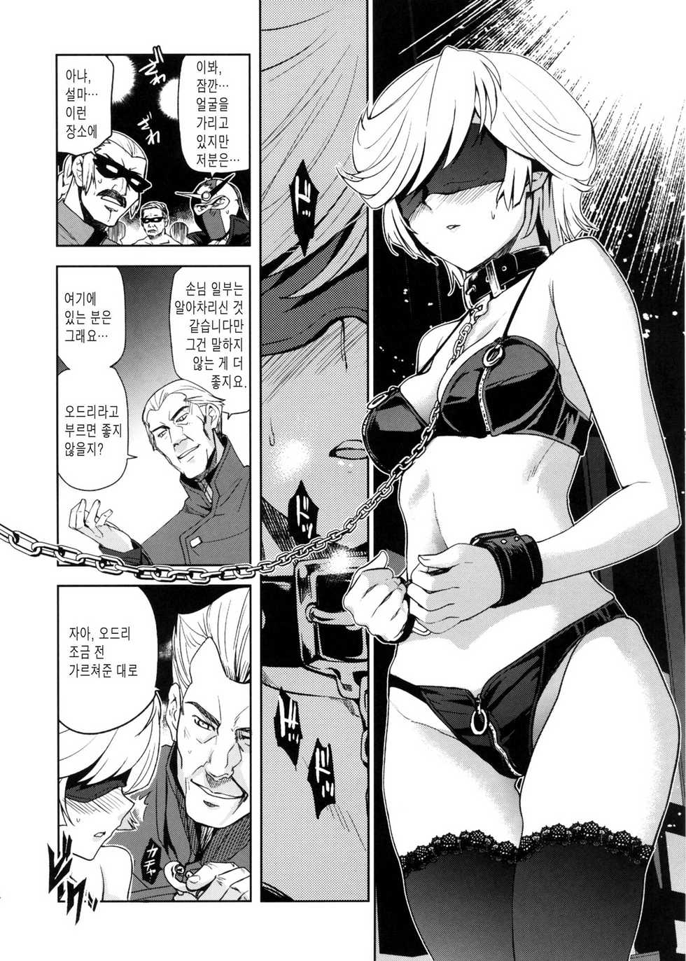 (C79) [Jingai Makyou (Inue Shinsuke)] Kanousei no Kemono (Mobile Suit Gundam Unicorn) [Korean] - Page 6