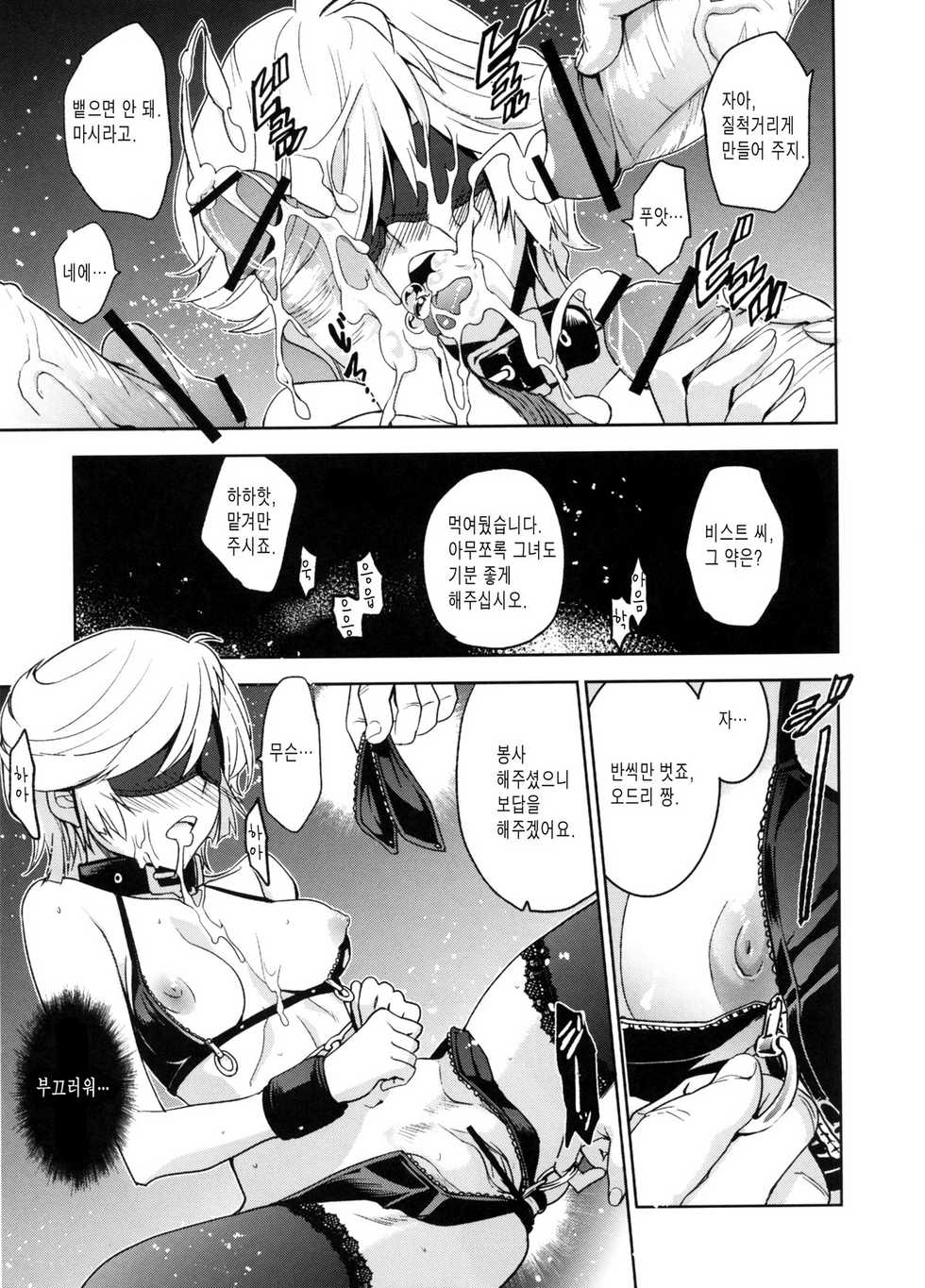 (C79) [Jingai Makyou (Inue Shinsuke)] Kanousei no Kemono (Mobile Suit Gundam Unicorn) [Korean] - Page 11