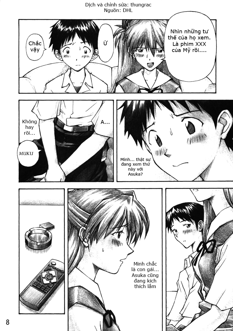 (C67) [Tengu no Tsuzura (Kuro Tengu)] ASUKA TRIAL (Neon Genesis Evangelion) [Vietnamese Tiếng Việt] [Death's Hentai Land] - Page 7